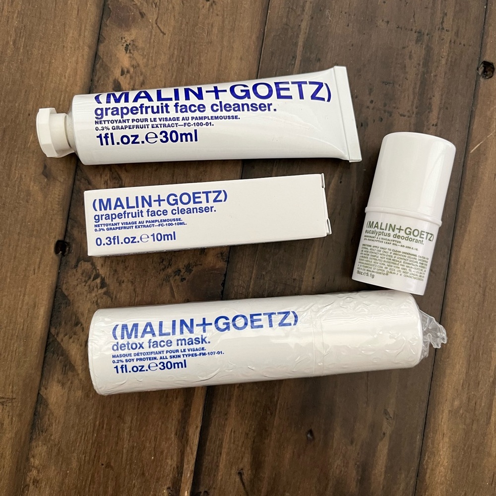 NWT unopened MALIN+GOETZ products!
